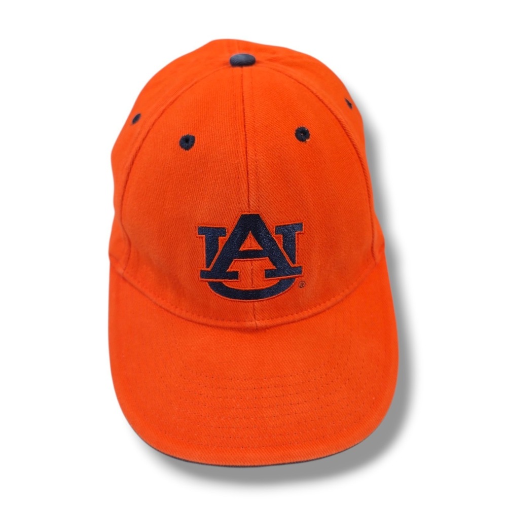 Auburn University Tigers Orange Strap Back Hat Cap By SIGNATURES - Picture 6 of 10